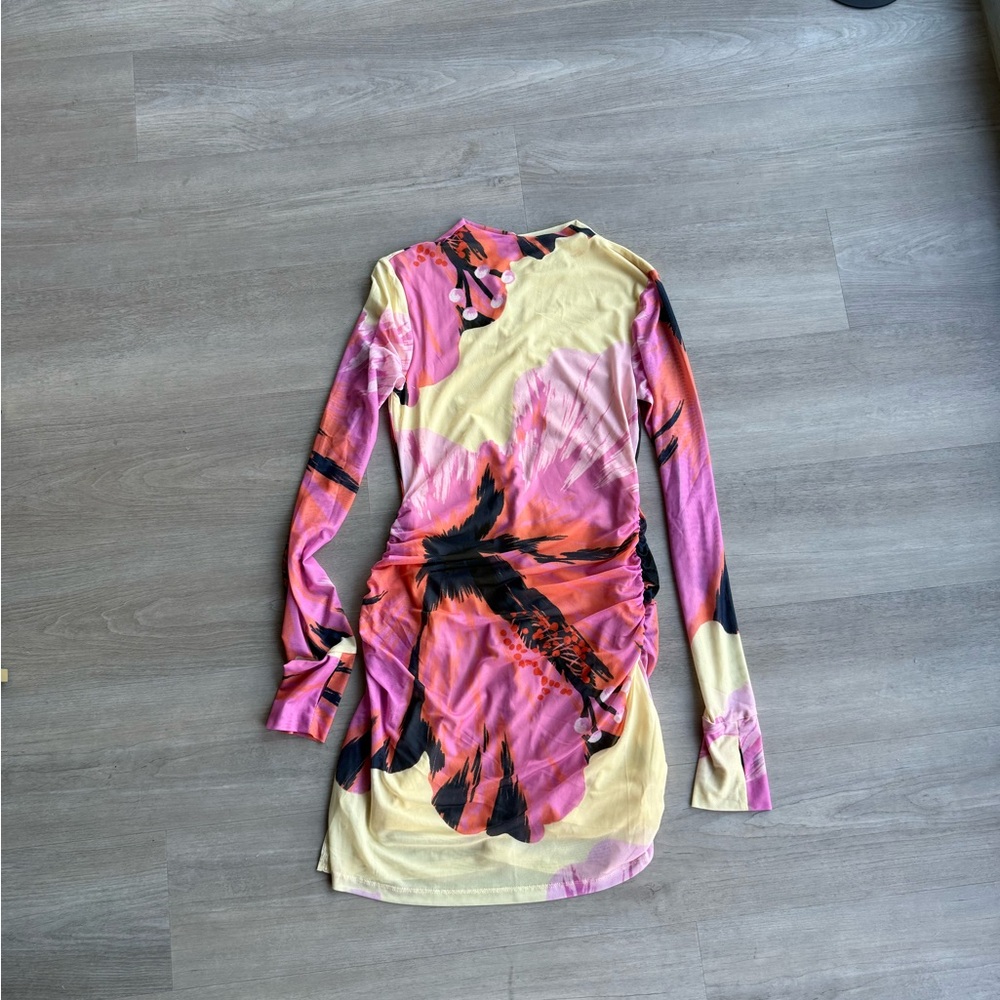 Floral Long Sleeve Farm Rio Dress